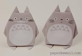 After a short conversation, my husband and i agreed on a totoro costume. Origami Totoro Diy Fun Crafts Kids