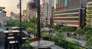 Anyway, after getting to the 3rd floor in an ancient wooden lift. Sit Back Relax And Enjoy The Views Saigon S Best Rooftop Bars Vnexpress International