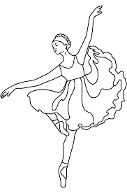 Get the markers out and make an average day a little more magical (for free!) by printing out a few of our favorite fairy, rainbow, and baby unicorn coloring pages. Ballerina Coloring Pages For Kids Print For Free And Color Online