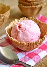 Assemble the paddle holder of the cuisinart ® fruit scoop™ frozen dessert maker with the ice cream attachment. Strawberry Frozen Yogurt Easy 4 Ingredient Recipe Hello Little Home