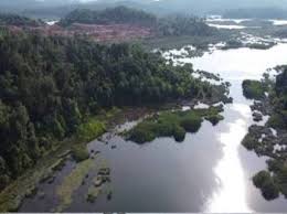 Pembinaan talian pemancar di kawasan sensitif alam sekitar. Kerajaan Pahang Pptc Kekal Kelestarian Tasik Chini