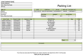 25 Free Shipping Packing Slip Templates For Word Excel