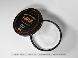 Free for individual and commercial use. Realistic Pomade Packaging Mockup Psd Graphic By Dendysign Creative Fabrica