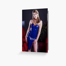 My dresses get so short when i lay down. Beautifull Girl In The Cinema Wearling A Sexy Latex Catsuit 07 Greeting Card By Guldor Redbubble