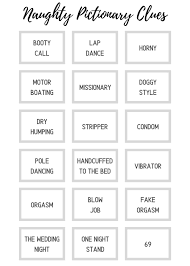 A list of fun and festive pictionary words to inspire the christmas spirit in a creative game of drawing and team building! A D U L T P I C T I O N A R Y P R I N T A B L E Zonealarm Results