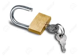 Call a locksmith to open the padlock if you don't have the supplies to pick the lock. Open Padlock And Key Stock Photo Picture And Royalty Free Image Image 104500496