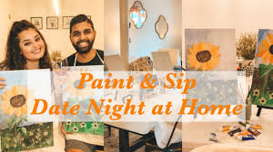 Find a wine and painting event at pinot's palette in naperville for a unique, fun night out or private event venue! Paint And Sip Date Night At Home Quarantine Date Night Date Night Ideas 2020 Youtube