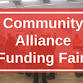 Community Alliance Funding Fair: “Help & Funding – event image