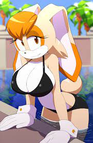 Kojiro Brushard (The Hero of Smiles) on X: Milf bunny out of pile \o  Vanilla the rabbit at the pool for @creatiffy t.coI6YfeFtPRV  X