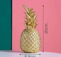 Deko Ananas Kunstharz Ananas Dekorative Akzente Für Zuhause Für  Verschiedene Deko Wohnzimmer Gold