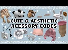 Roblox Accessory Codes Aesthetic Cute Youtube Roblox Roblox Codes Coding