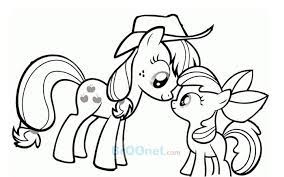 Gambar gambar my little pony ini cocok untuk anak paud dan tk. 11 Contoh Mewarnai Gambar Kuda Poni Terbaru Broonet