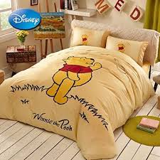 Amazon Com Sisbay Mickey Minnie Mouse Kids Bedding Boys Girls Cartoon Winnie The Pooh Bedding Winnie The Pooh Pooh