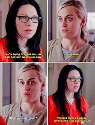 Haha Alex And Piper Oitnb Orange Is The New Black Alex And Piper Oitnb