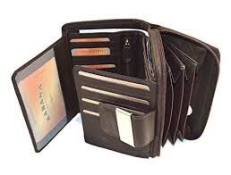 damen leder geldborsen mit rfid schutz in choco black mit viel stauraum rfid schutz geldborse apparel bag geldborse leder borse
