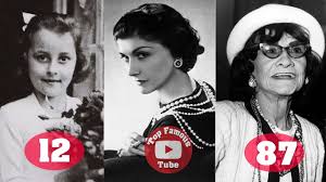 From her first shop, opened in 1912, to the 1920s, gabrielle 'coco' chanel rose to become one of the premier fashion designers in paris, france. Coco Chanel Transformation From 12 To 87 Years Old Youtube