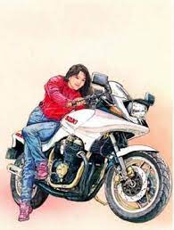 showhaei harumoto 東本昌平 バイクアート バイク アニメ