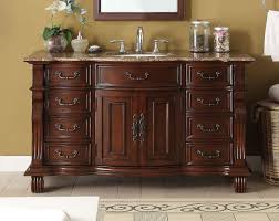 Shop bathroom vanity tops and a variety of bathroom products online at lowes.com. 60 Inch Single Sink Bathroom Vanity 8 Drawers Light Cherry Finish 60 Wx22 Dx36 H Cgd4437b60