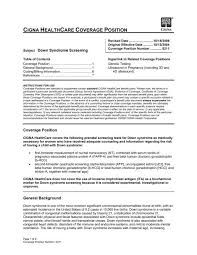 Down Syndrome Screening A 0211