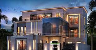 7 Bedroom Contemporary Home Design Plan In 2020 Contemporary House Design Kerala House Design Home Design Plan