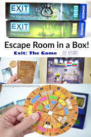 Home Escape Room Game Night Exit The Game Series By Kosmos Escape Room Game Escape Room Math Games For Kids