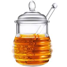It does exactly what it should. Tarro De Miel Con Dipper Y Tapa Miel Envase Olla Jarabe De Azucar Colmena Jar M8f5 Ebay