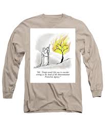 The Burning Bush Long Sleeve T Shirt