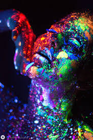 Gloe ºº Bodypainting Body Art Painting Glow Paint Uv Photography