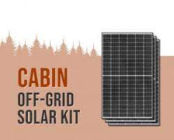 Off grid solar cabin kits. Off Grid Solar Power Kit With 1 980 Watts Of Panels And 3 500 Watt 120vac Inverter Power Panel Northern Arizona Wind Sun
