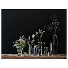 Vases can be just as beautiful on their own as when they're filled with fresh flowers. Berakna Vase Clear Glass 45 Cm Ikea