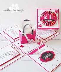 Deshalb haben wir unsere passendsten geschenkideen ausfindig. Madchen Explosionsbox Zum 30 Geburtstag Kleine Stempelmiez Basteln Aus Liebe