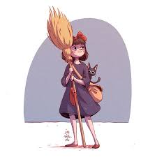 Kiki And Jiji Art Character Design Character Design Girl