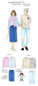 さりげなくお揃いを楽しむ大人カップルのリンクコーデ uniqlo today s pick up 和服 カップル 服装 ファッション