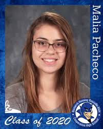 Congratulations Malia Pacheco! Daughter of Brandy Martin & Ernesto Pacheco  Malia is working towards being a phlebotomist. She then plans to pursue  something in the law enforcement field. What's the best piece