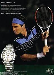 Best rolex advertisement with roger federer. Publicite Advertising 2010 La Montre Rolex Oyster Perpetual Avec Roger Federer Ebay