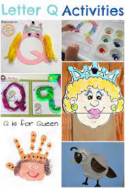 The letter q words featured in these books are quack, quarter, quiet, & quick. 15 Quirky Letter Q Crafts Activities Kids Activities Blog