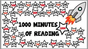 1000 Minutes Of Reading Chart