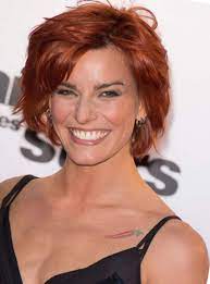 Le Roux Flamboyant De Fauve Hautot Coupe De Cheveux Cheveux Belle Rousse