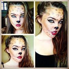 Cute Halloween Makeup Idea Diy Leopard Costume Cute Halloween Makeup Amazing Cosmetics Holloween Makeup