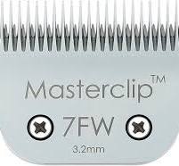 Masterclip 7FW 3,2 mm leichte Scherklinge für Pferde, erhältlich in grob,  mittel, fein, superfein (A5 Wide Body Blade) : Amazon.de: Haustier