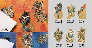 野灣 台灣珍稀動物黃銅書籤 cards projects playing cards