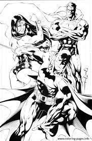Dc superhero coloring pages download and print for free. Wonder Woman Batman Superman Super Heros Dc Comics Coloring Pages Printable