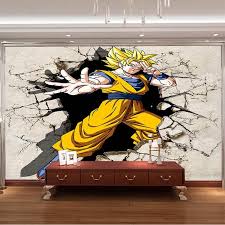 Dragon Ball Photo Wallpaper 3d Anime Wall Mural Custom Cartoon Wallpaper Boys Kids Bedroom Livingroom Large W Cartoon Wallpaper Photo Wallpaper Custom Cartoons