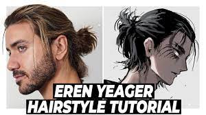 EREN YEAGER Hairstyle TUTORIAL | Alex Costa - YouTube