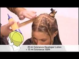 Thoroughly towel dry hair and apply colorance mixture evenly from scalp to ends. Goldwell Blonde Step By Step Youtube