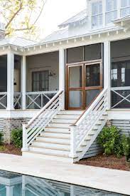 42 Inspiring Farmhouse Porch Makeover Ideas Porch Makeover House With Porch Porch Design