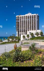 The Daniel Hotel and beach in Herzliya, Israel, Middle East Stock Photo