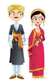 Pares De La Boda De Karnataka Foto De Archivo Wedding Couple Cartoon Indian Wedding Couple Indian Illustration