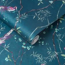 Graham Brown Wallpaper Of The Year 2019 Teal Wallpaper Brown Wallpaper Teal Wallpaper Bedroom