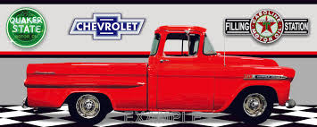 Image result for Red 1959 Truck